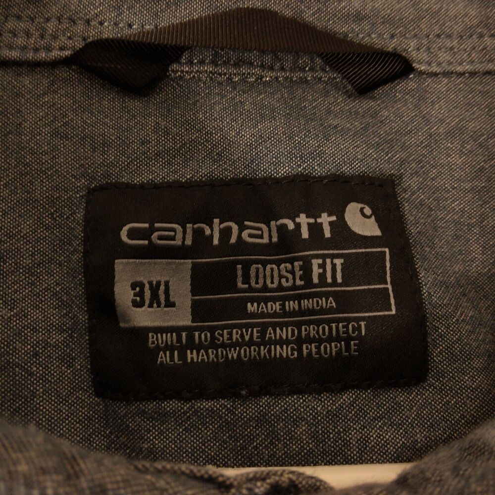 Carhartt Gray Casual Button Down Shirt - Picture 6 of 7